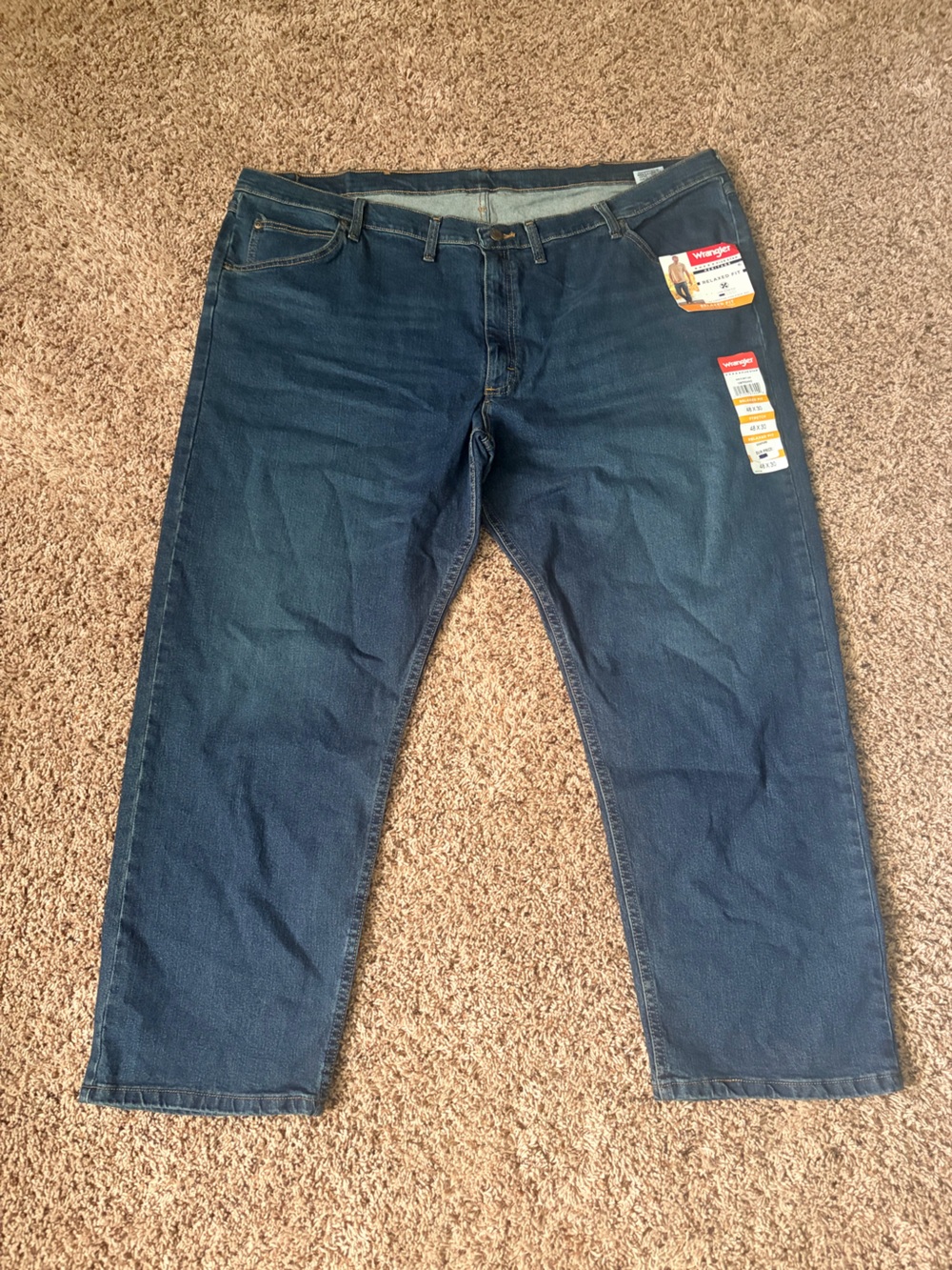 Wrangler 48x30 Five Star Heritage relaxed fit jeans NWT